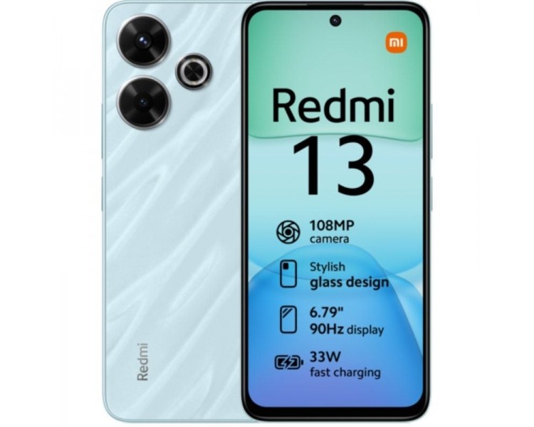 Smartphone xiaomi redmi 13 8gb/ 256gb/ 6.79'/ azul océano