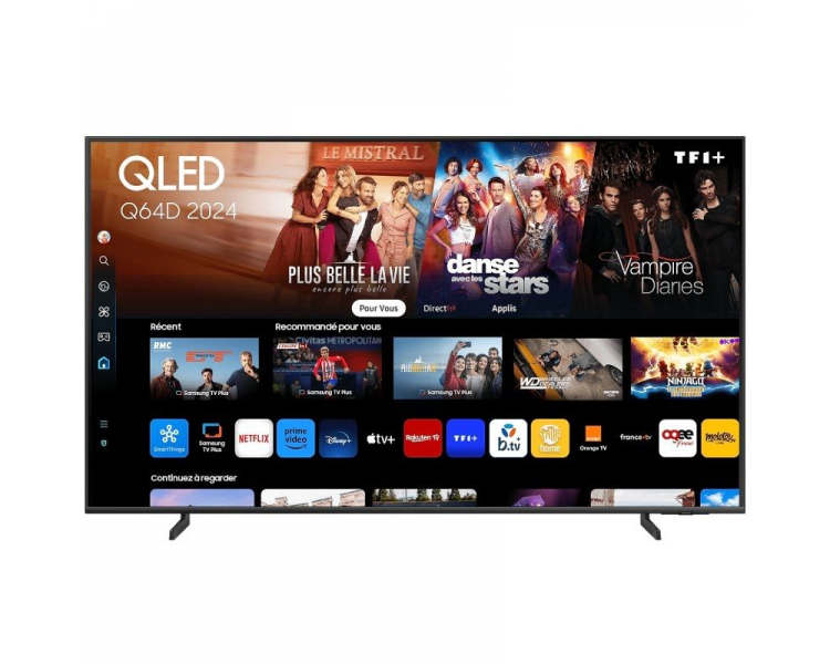 h2TV QLED 75 Q64D 2024 4K Smart TV h2divh2Mil millones de tonos de color h2pLa tecnologia Quantum Dot garantiza la mejor imagen