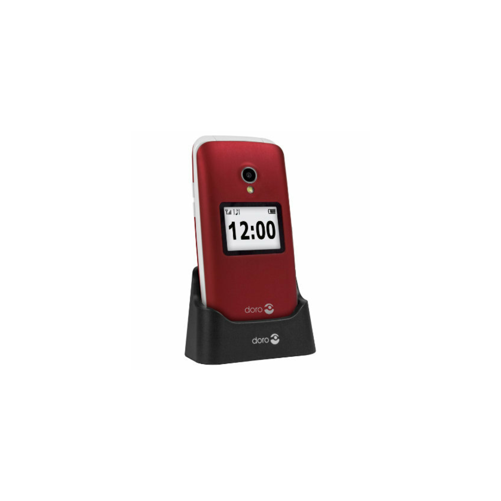 TELEFONO MOVIL SENIOR DORO 2424 24 16MB 8MB ROJO T3MPX