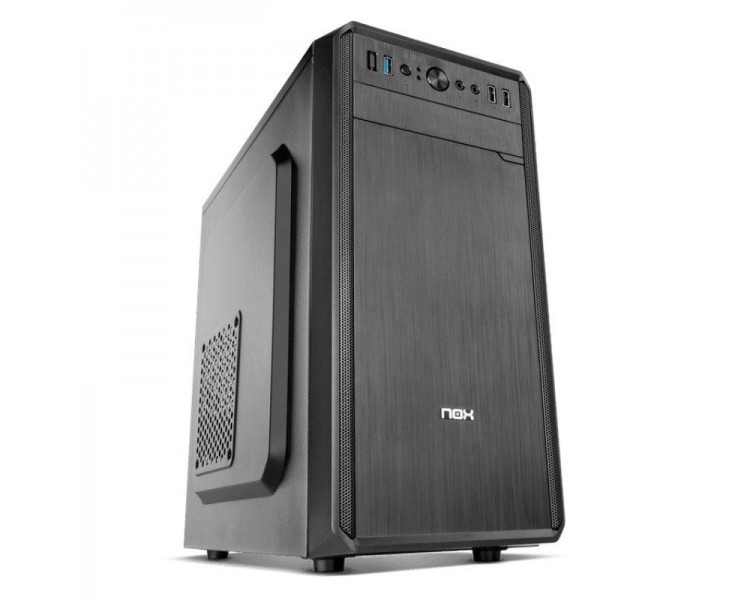 ph2LITE030 h2h2500W MINI TOWER CHASSIS h2ul liFrontal con acabado cepillado li liCapacidad para instalar hasta 3 ventiladores l