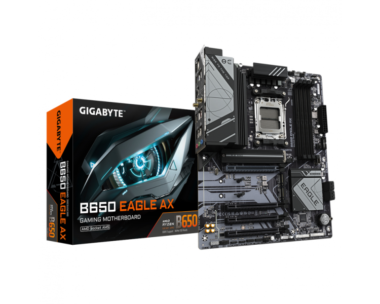 PLACA BASE GIGABYTE B650 EAGLE AX AM5 ATX 4XDDR5