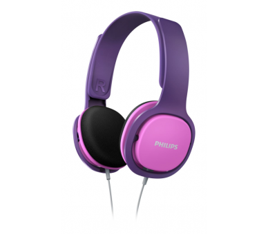 AURICULAR DIADEMA PHILIPS SHK2000PK 00 NIOS KIDS ROSA ROSA