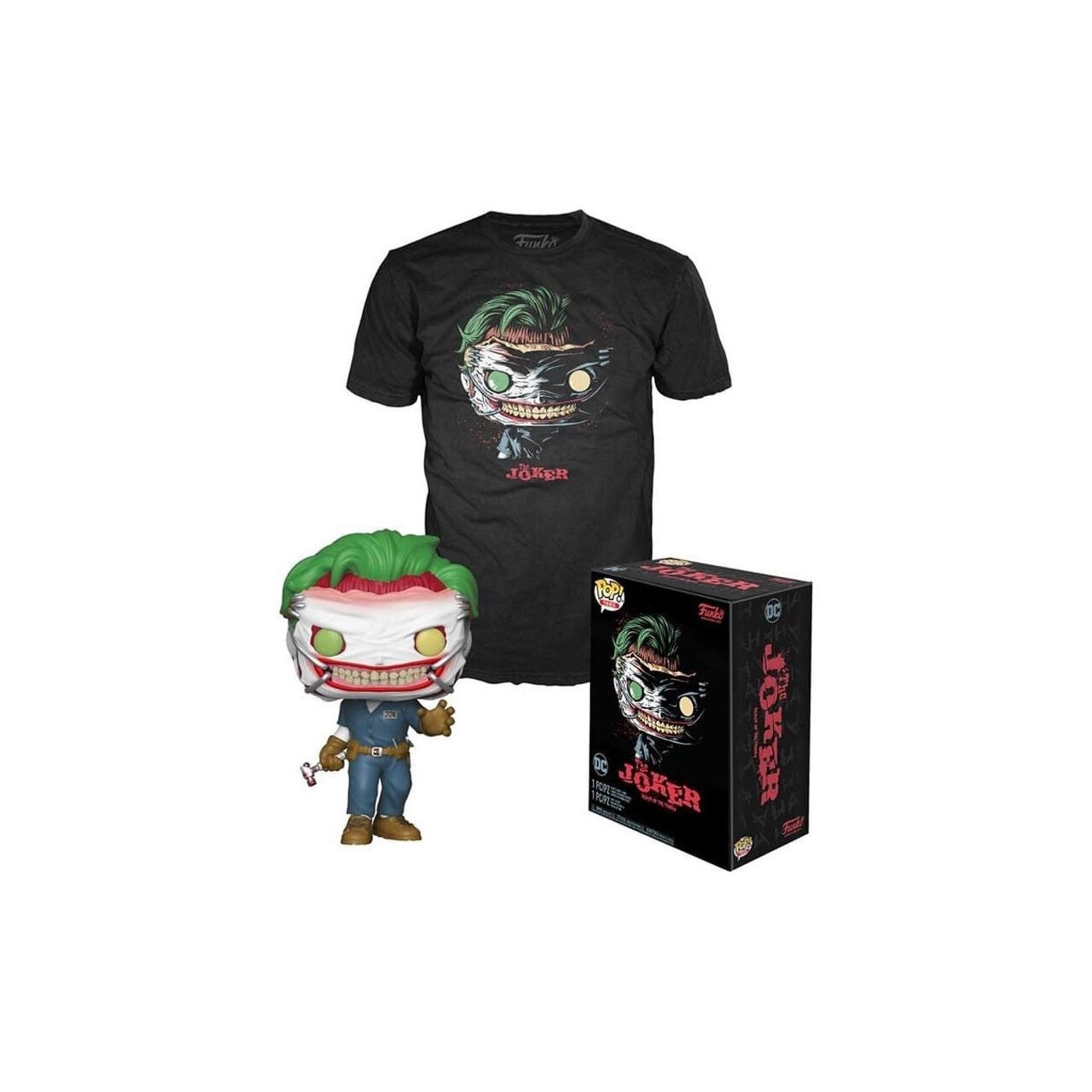 Set Figura Pop & Tee Dc Comics The Joker Exclusive M