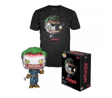 Set Figura Pop & Tee Dc Comics The Joker Exclusive M