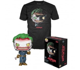 Set Figura Pop & Tee Dc Comics The Joker Exclusive M