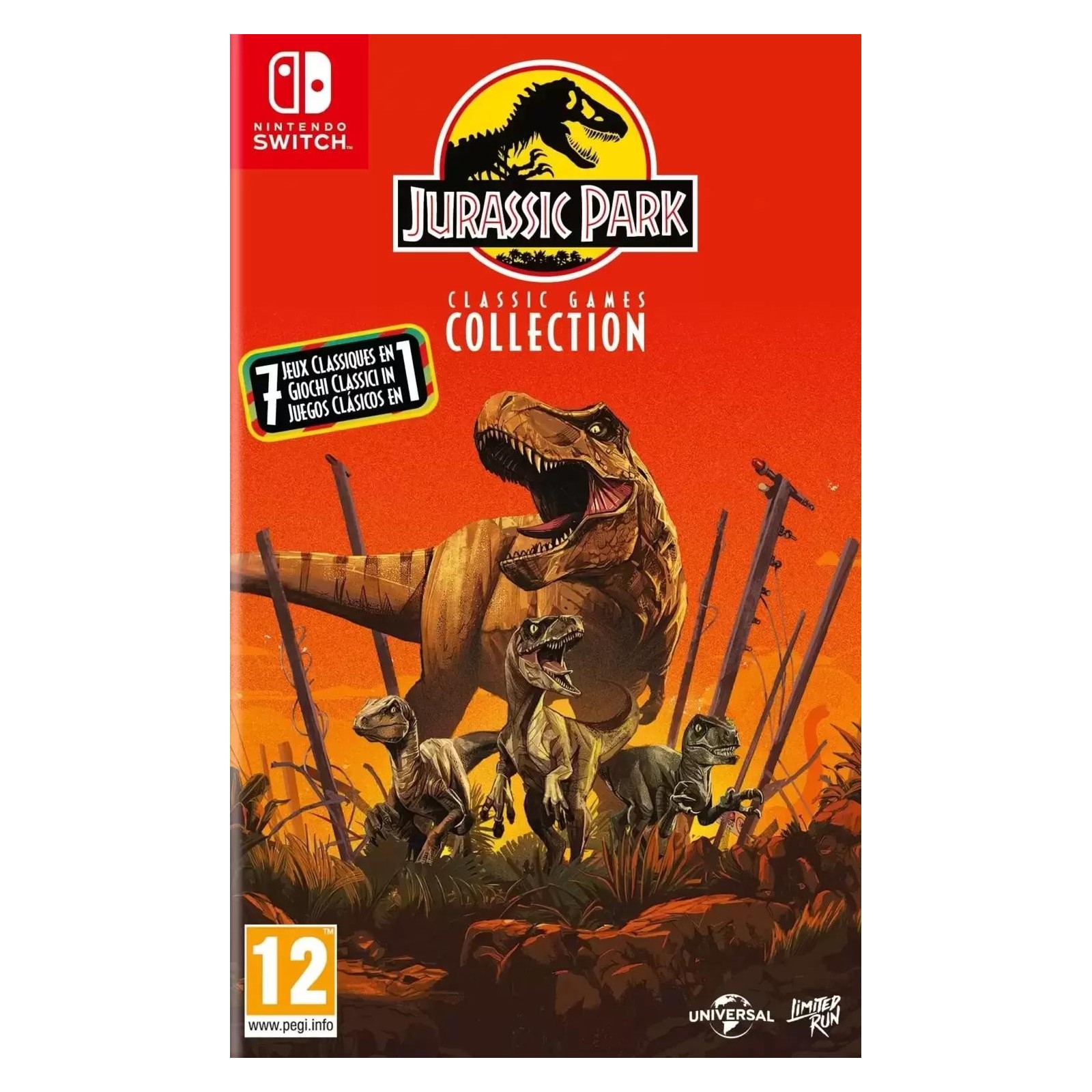 Jurassic Park Classic Games Collection Switch