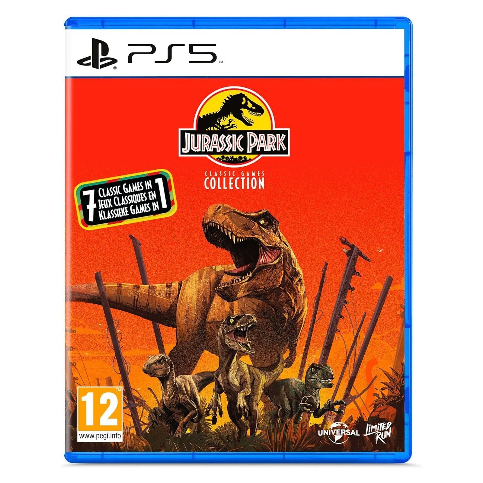 Jurassic Park Classic Games Collection Ps5