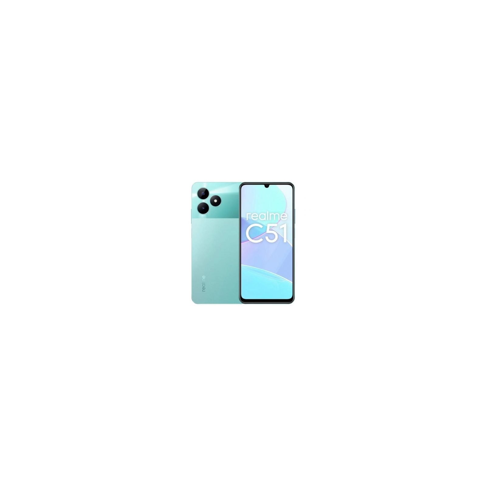 Smartphone Realme C51 4Gb/ 128Gb/ 6.74"/ Verde Menta