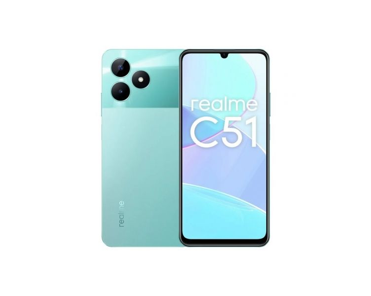 Smartphone Realme C51 4Gb/ 128Gb/ 6.74"/ Verde Menta