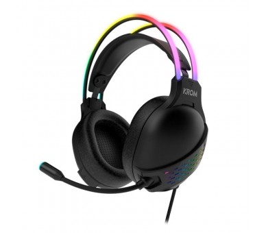 ph2KLAIM h2h2STEREO RGB GAMING HEADSET h2ul liAuriculares de 50 mm de gran calidad de sonido li liControl de volumen en el auri