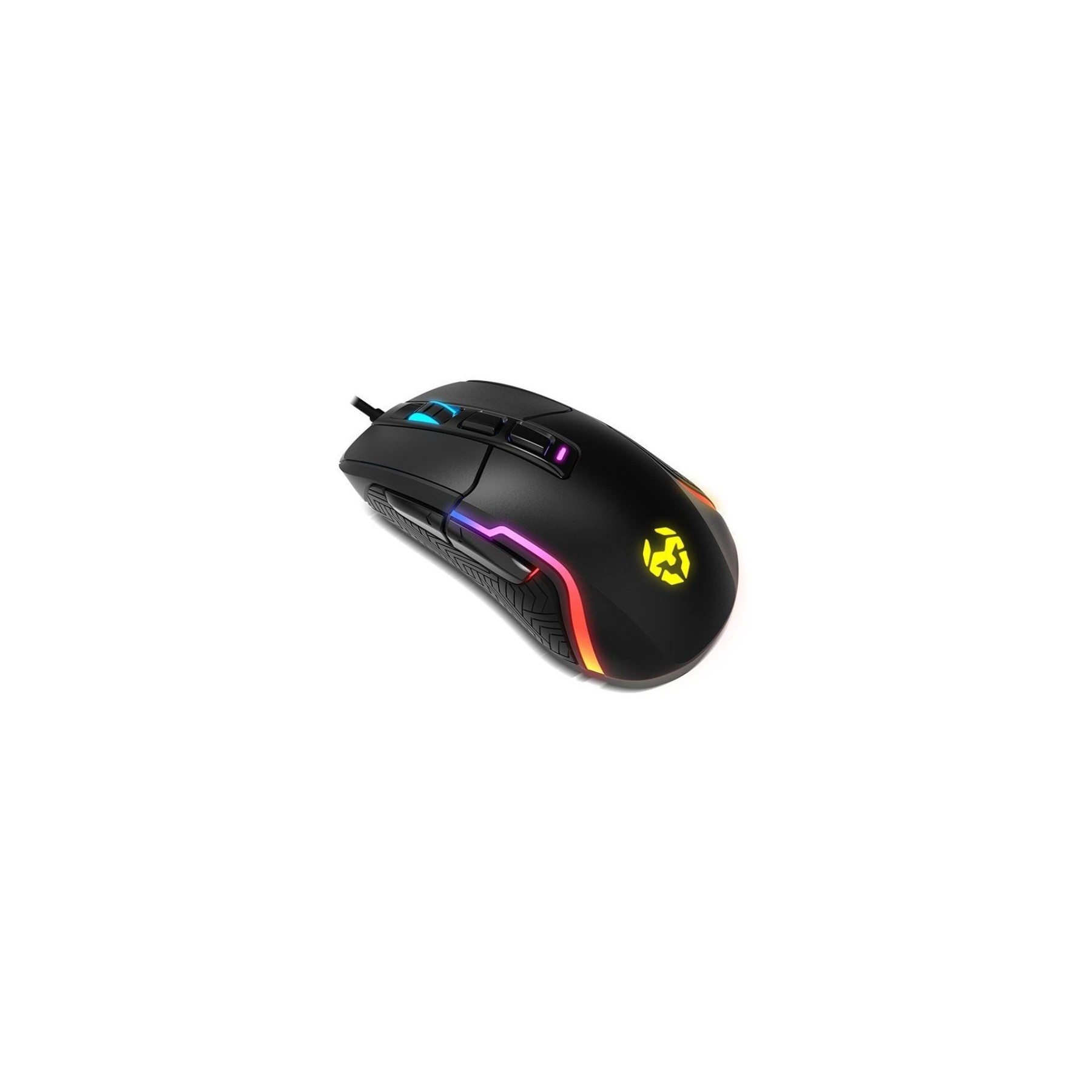 ph2KICK h2h2RGB ADVANCED GAMING MOUSE h2ul liSensor optico de gran precision li li6 niveles de DPI 800 6200 li liIluminacion RG