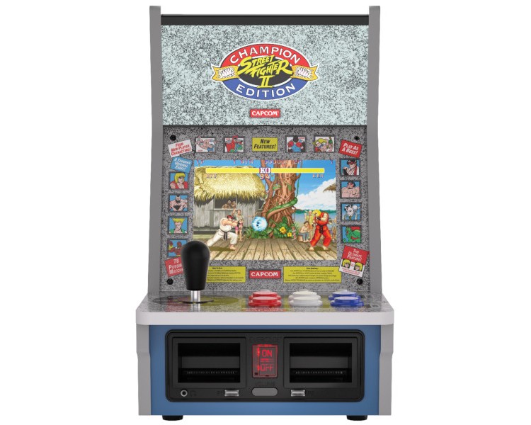 EVERCADE ALPHA STREET FIGHTER BARTOP ARCADE(STR FIGHT ALPHA 3/SRE FIGHT ALPHA/PUZZLE FIGHT II TURBO)