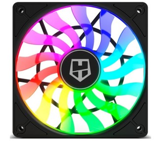 ph2VENTILADOR ARGB DE 120 MM SLIM FAN h2divCon Nox SLIM FAN tendras una refrigeracion eficiente y silenciosa Con iluminacion AR