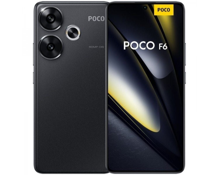 h2POCO F6 h2p ph2Forjado para ser veloz h2p pulliSnapdragon 8s Gen 3 liliFlow AMOLED CrystalRes liliCarga turbo de 90 W li ulp 