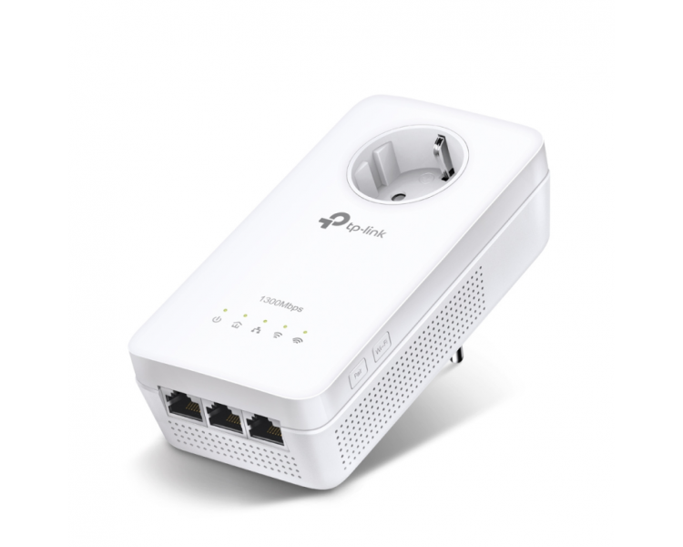 POWERLINE WIFI TP LINK AV1200 3 PORT CON ENCHUFE