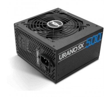 ph2URANO SX 500W h2h2PASIVE PFC POWER SUPPLY h2h2PFC pasivo h2ul liSuperficie con textura rugosa en color negro mate li liEfici