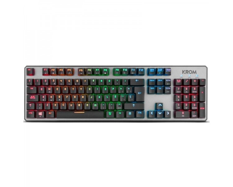 ph2KERNEL h2h2RGB MECHANICAL KEYBOARD h2ul liTeclado con switches mecanicos li liIluminacion LED RGB 168 millones de colores li