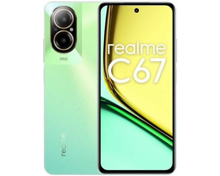 ph2Realme C67 h2ulliMejor calidad con camara de 108MP liliMejor rendimiento con Snapdragon liliMas diversion con un diseno prem