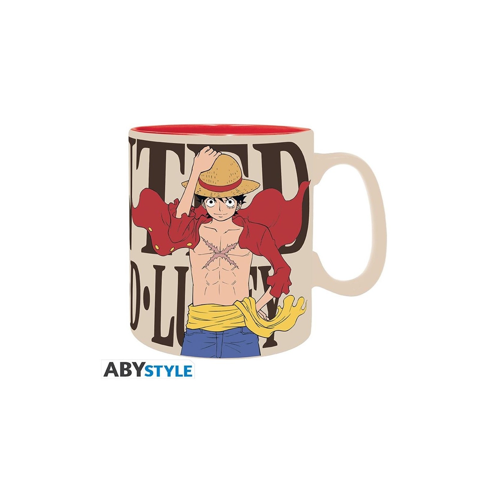 Taza abystyle one piece luffy 