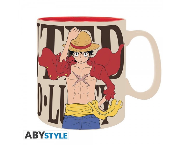 Taza abystyle one piece luffy 