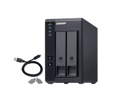 QNAP 2 bay 35 SATA HDD USB 31 type cQNAP TR 002 Orden unidad