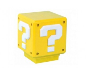 Lampara sonido Mini Question Block Super Mario Bros Nintendo