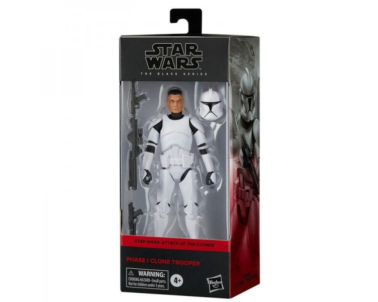 Figura Phase I Clone Trooper Star Wars: El Ataque De Los Clo
