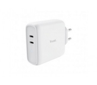 Cargador De Pared Trust Maxo 65W 2P/ 2Xusb Tipo-C/ 65W