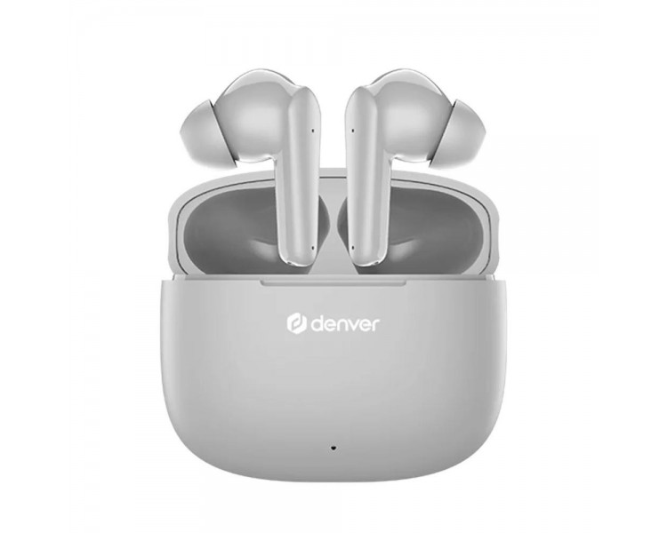 Auriculares Denver Twe - 48Gr Inalambrico Gris