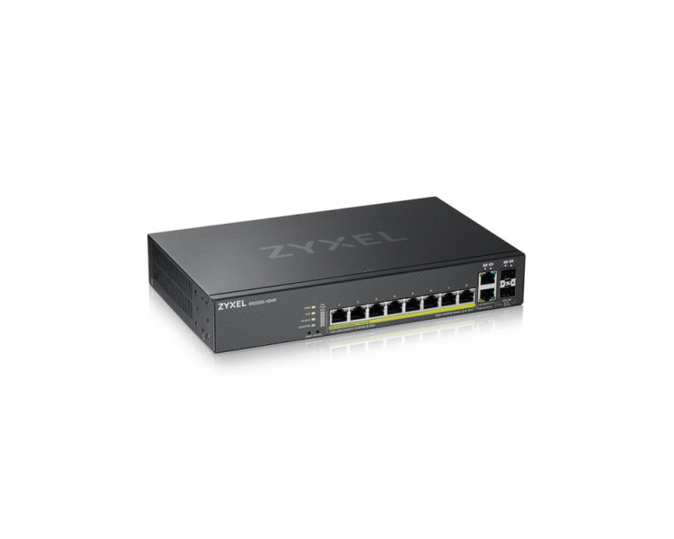 SWITCH ZYXEL GS2220 10HP CPNT8 PORT GB L2 POE SWITCH