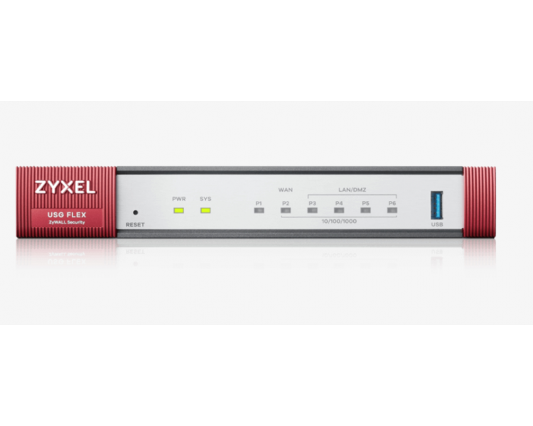 FIREWALL ZYXEL USGFLEX100 10 100 1000 1WAN 1SFP 4LAN DMZ 1USB