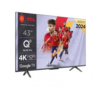 TCL 43C655 TV 43 4K QLED STVAnd USB 3XHDMI