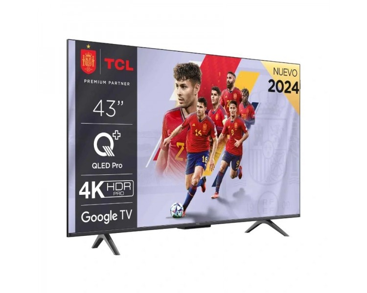 TCL 43C655 TV 43 4K QLED STVAnd USB 3XHDMI