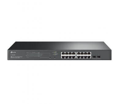 h2TL SG2218P h2p ppSwitch inteligente Gigabit JetStream de 18 puertos con PoE de 16 puertos pp pulliPotencia de energia PoE de 