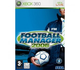 Football Manager 2006 Juego para Consola Microsoft XBOX 360 [PAL ESPAÑA]