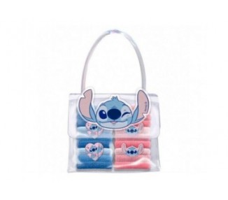 Bolso Gomas De Pelo Stitch Disney 12 Unidades