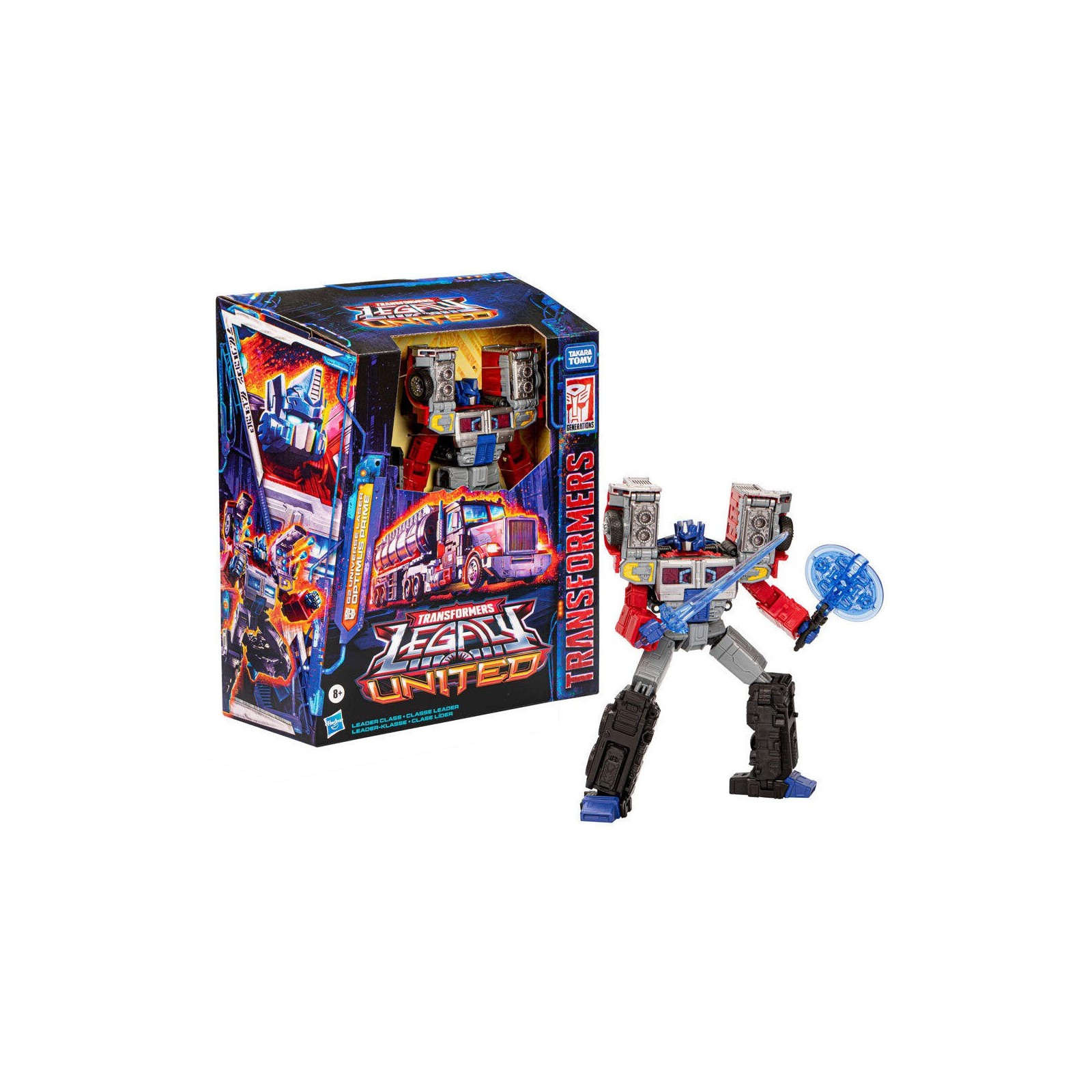 Figura Optimus Prime G2 Universe Laser Leader Class Legacy U