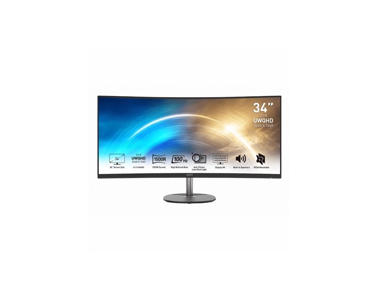 Monitor led 34pulgadas msi mp341cq dp