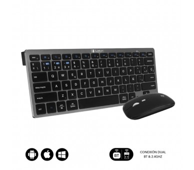 Teclado raton subblim subkbc oco020 inalambrico