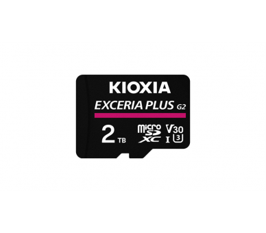 MICRO SD KIOXIA 2TB EXCERIA PLUS G2 UHS I C10 CON ADAPTADOR