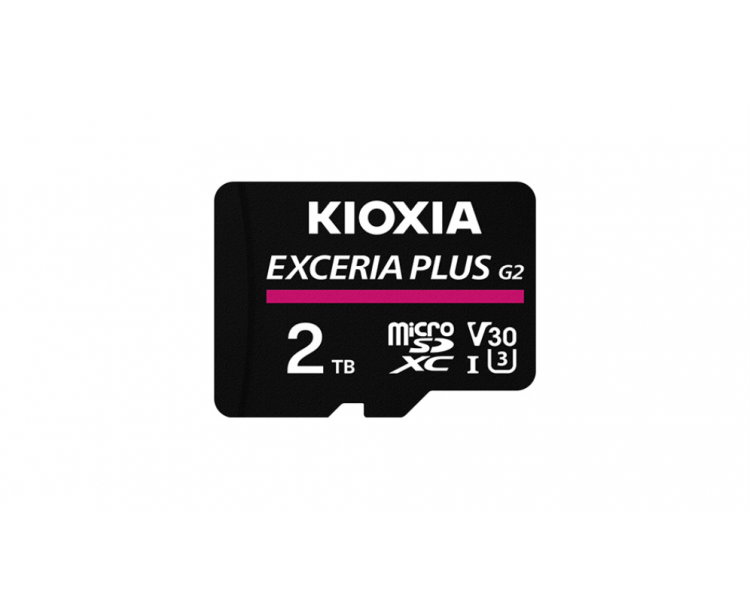 MICRO SD KIOXIA 2TB EXCERIA PLUS G2 UHS I C10 CON ADAPTADOR