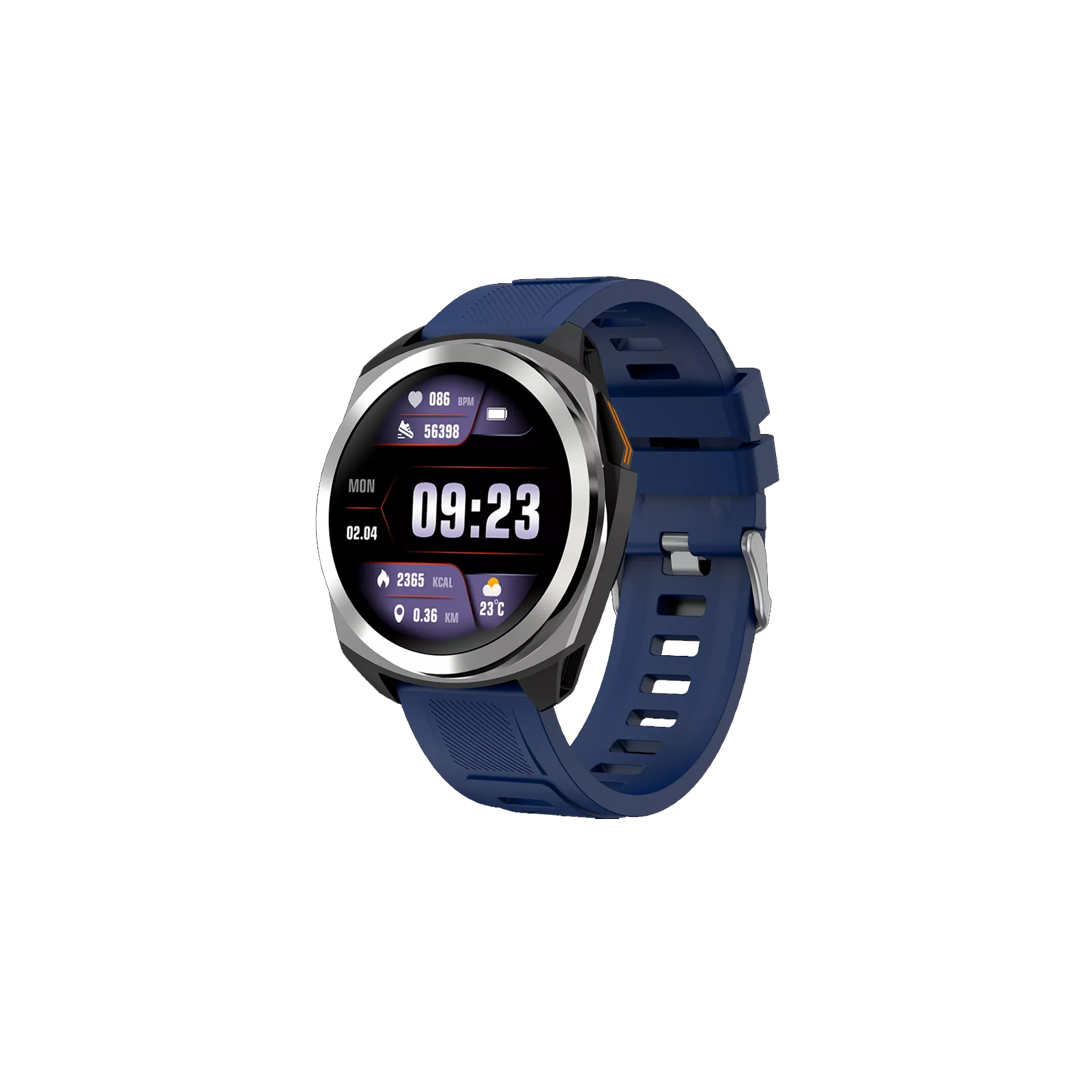 CANYON RELOJ INTELIGENTE MAVERIC SW-83 GPS PLATA/AZUL