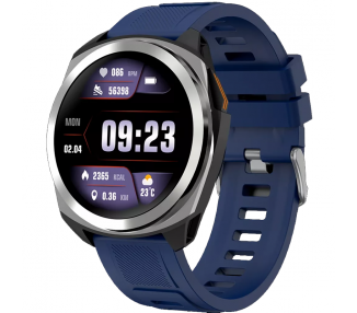 CANYON RELOJ INTELIGENTE MAVERIC SW-83 GPS PLATA/AZUL