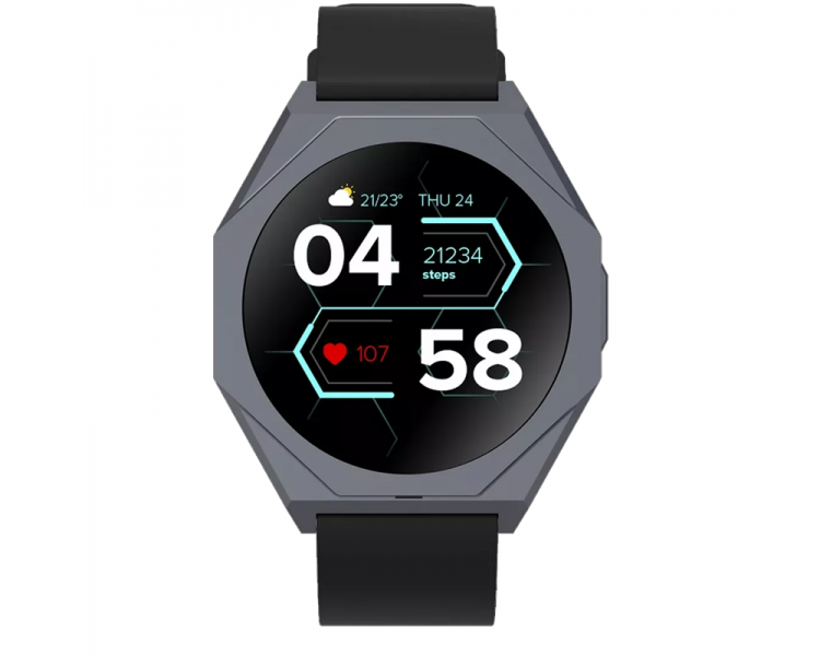 CANYON RELOJ INTELIGENTE OTTO SW-86 NEGRO