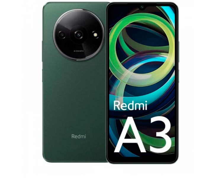 XIAOMI REDMI A3 6,71" 3GB/64GB 5MP/8MP FOREST GREEN