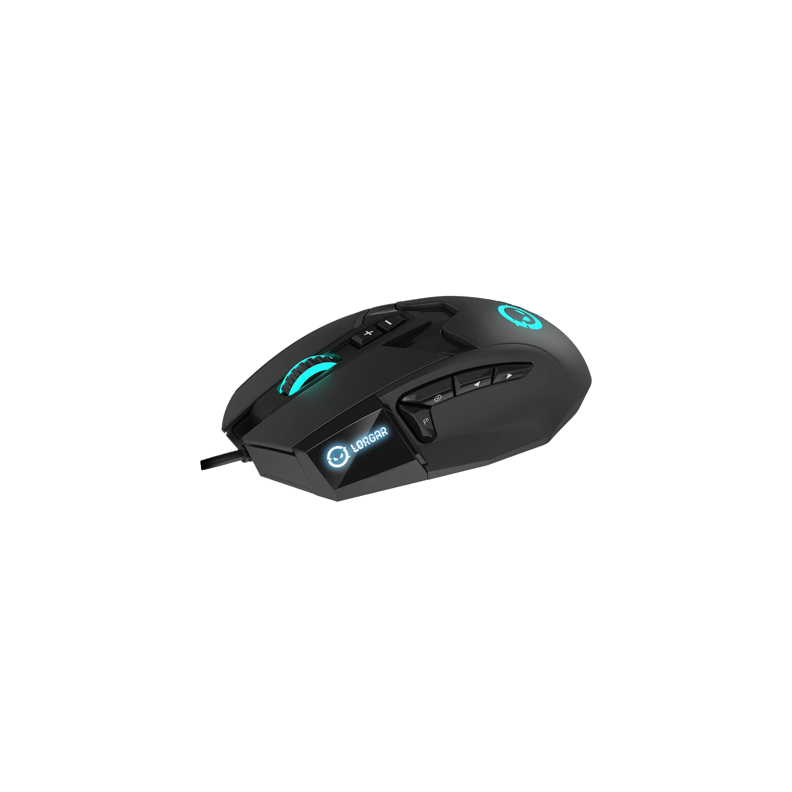 LORGAR RATON GAMING STRICTER 579 RGB 9 BOTONES NEGRO