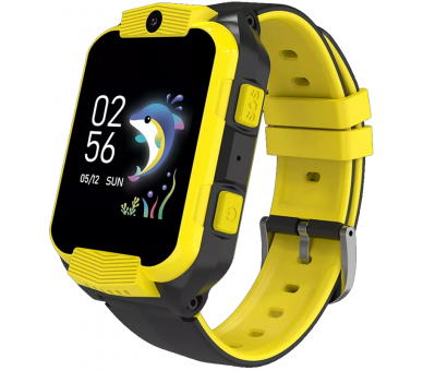 CANYON RELOJ PARA NIÑOS CINDY KW-41 4G CÁMARA, MÚSICA, AMARILLO/NEGRO