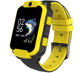 CANYON RELOJ PARA NIÑOS CINDY KW-41 4G CÁMARA, MÚSICA, AMARILLO/NEGRO