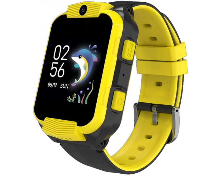 CANYON RELOJ PARA NIÑOS CINDY KW-41 4G CÁMARA, MÚSICA, AMARILLO/NEGRO