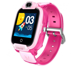 CANYON RELOJ PARA NIÑOS JONDY KW-44 4G CAMERA GPS LBS WIFI MÚSICA, ROSA